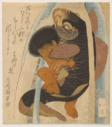 キンター？ 大鯉との格闘（キンター？とコイ）