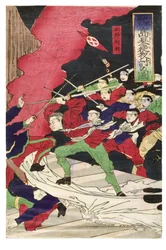 鹿児島反乱軍の夜襲