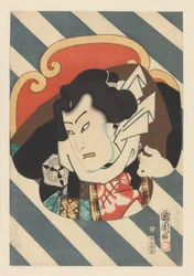相撲力士 ぬれがみ長五郎の肖像