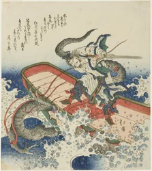 1820年代後半、ドラゴンと戦う大王