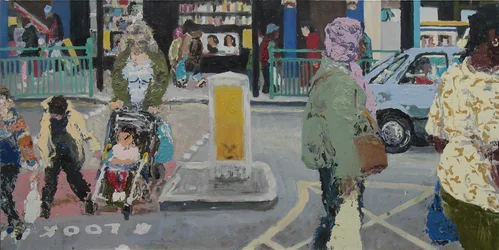 ストリート, 2003 (キャンバスに油彩)