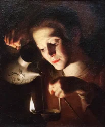 Menina com uma lanterna (pintura)