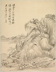 フォールドヒルズの下の住居、1847年。