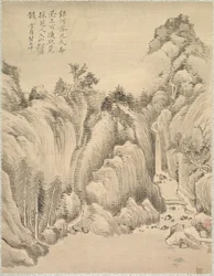 滝と岩