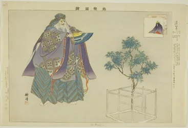 能楽図会 道明寺
