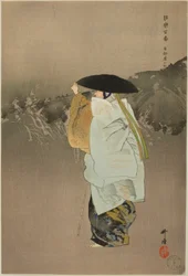 卒塔婆小町（『野菊百番』シリーズより）