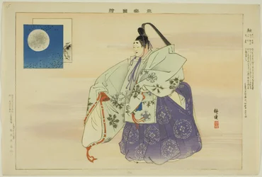 ゆう、連載「能楽図絵」より
