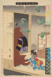 狐女クズノハ子離れ