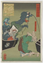 貪欲な老婆、1865年