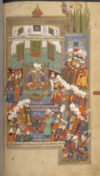 Bayezid Iの前のTimur evony