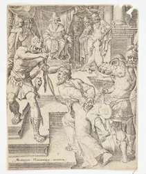 カヤパの前のキリスト