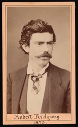 ロバート・リッジウェイの肖像、1850～1929年、1873年4月。