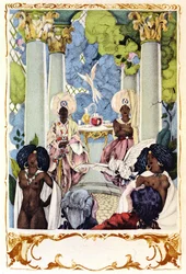 Gibert Jeune 発行の Voltaire 作「Candide」のイラスト