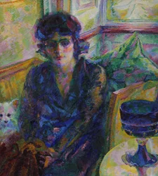Signora Cragnolini Fannaの肖像、1916年。