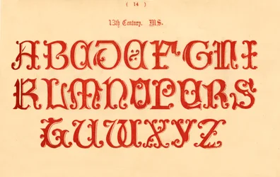 13世紀。 MS、1862