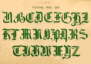 16世紀。ゴシック。 MS、1862