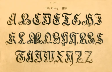17世紀。 MS、1862
