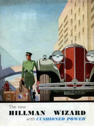 1932年のヒルマン・ウィザード。