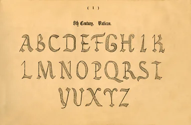 8世紀。バチカン、1862