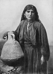 ベドウィンの女性、エジプト、1912