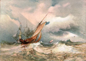 ブリージーデイ、1822年、c1900。