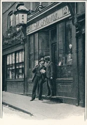 中国の店、ライムハウス、ロンドン、c1900 1901