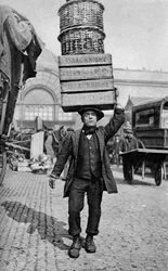 コヴェントガーデンマーケットポーター、ロンドン、c1922