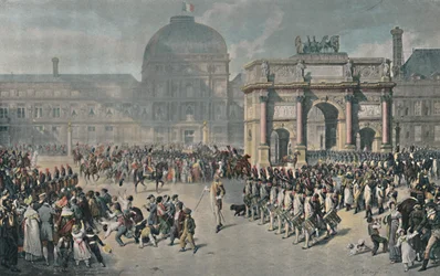 帝国の下でのレビューの日、プレイスカルーセル、1810年、1896年