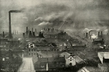 陶器の工場風景、1938