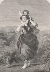 A Labor of Love、Illustrated London News、1860 年 3 月 24 日より。