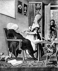 医師または胸腺の豚に悪い視力を与えない楽しい方法。 1770
