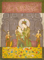 王子とその配偶者。 1790年。