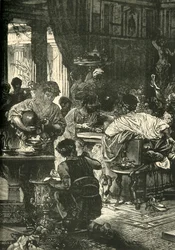 ローマの宴会、1890。