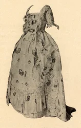 ウィットウエスト夫人の結婚式の衣装、1752年、1937年