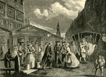 艦隊の結婚式、c1740s、c1872。