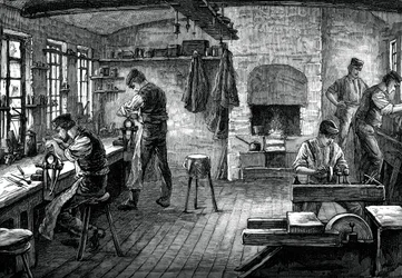 カトラーズショップ、c1880