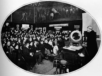 ロンドン王立芸術協会での講演、c1903 1903