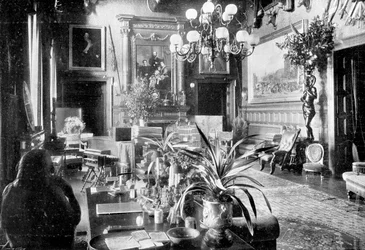 サロン、サンドリンガムハウス、ノーフォーク、1910