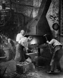 鍛冶屋、セントジョンズゲート、クラーケンウェル、ロンドン、1926-1927