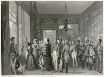 ヴィクトリア女王の即位式（1837年、ロンドン、ウェストミンスターのセント・ジェームズ・パレス