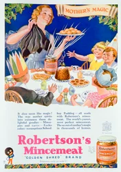 ロバートソンミンスミートの広告、1933