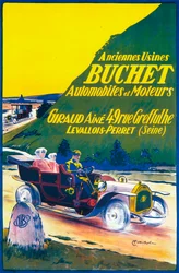 ブシェ車の広告、c1910s