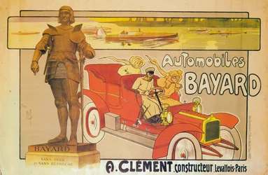 クレメントバヤード車の広告、c1905