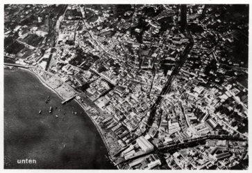 ツェッペリン帝国からのフンシャル、マデイラの航空写真、1928 1933
