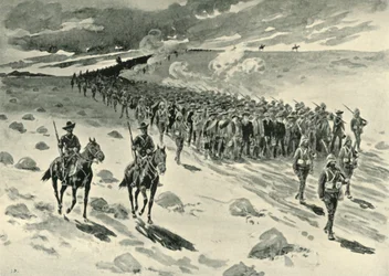 パルデベルク後：1901年3月の農夫の囚人。
