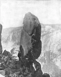 アガシー列、ヨセミテ、カリフォルニア、米国、c1900。