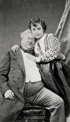 アレクサンドルデュマ、長老、フランスの小説家、脚本家、c1865