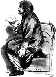 アルフレッドテニーソン、第1バロンテニーソン1809-1892、イギリスの詩人、1855