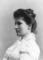 アルマシンドラー、オーストリアの社交家、作曲家、c1900