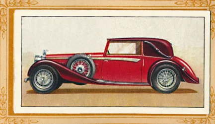 アルビススピード20ドロップヘッドクーペ、c1936